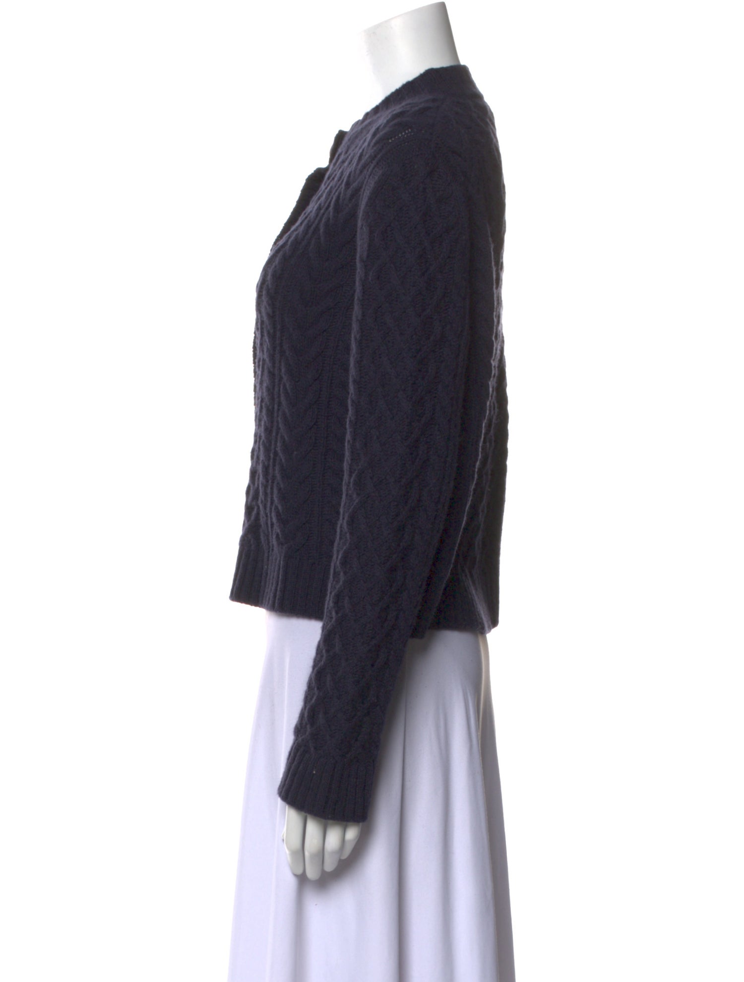 Max Mara Weekend Virgin Wool Crew Neck Sweater