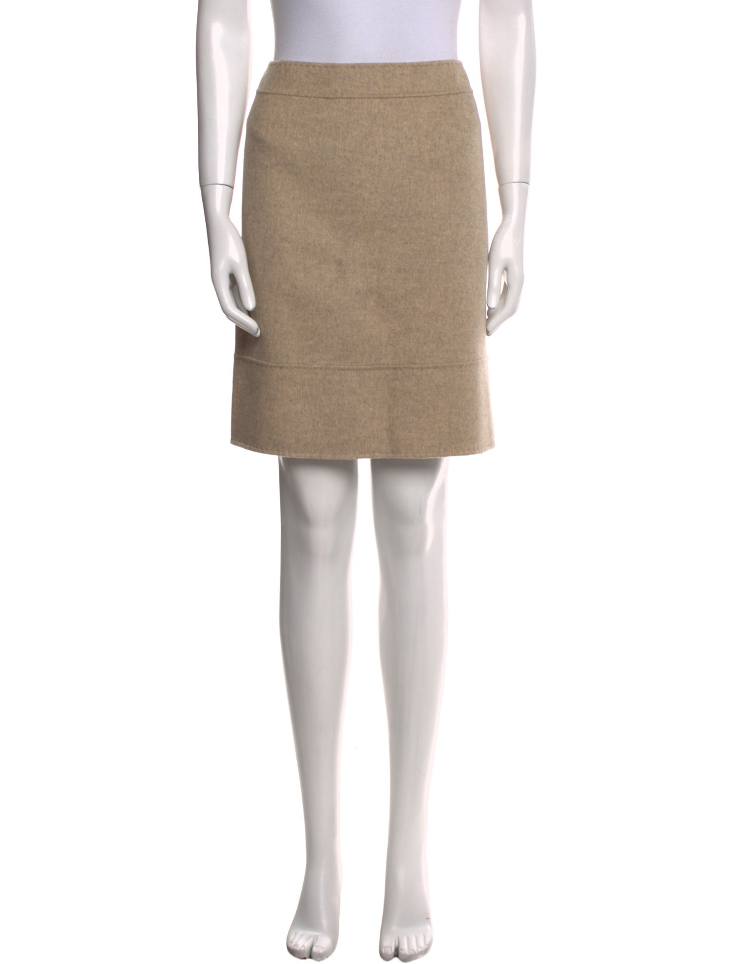 Max Mara Weekend Virgin Wool Knee-Length Skirt