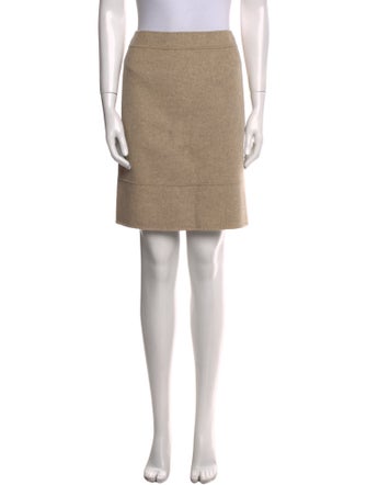 Max Mara Weekend Virgin Wool Knee-Length Skirt