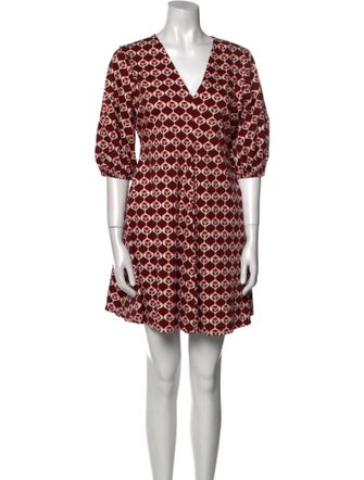 Max Mara Weekend Printed Mini Dress