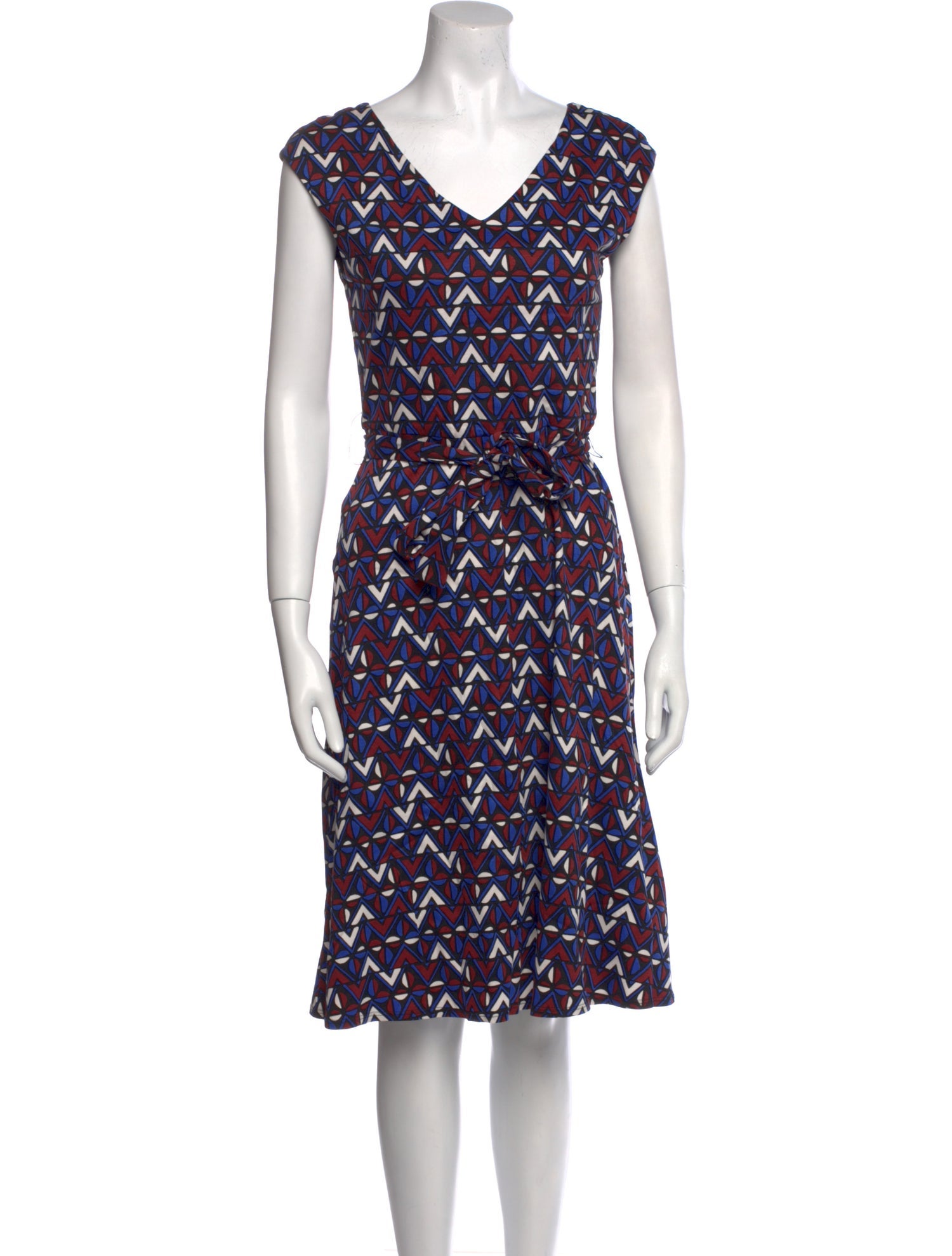 Max Mara Weekend Printed Knee-Length Dress