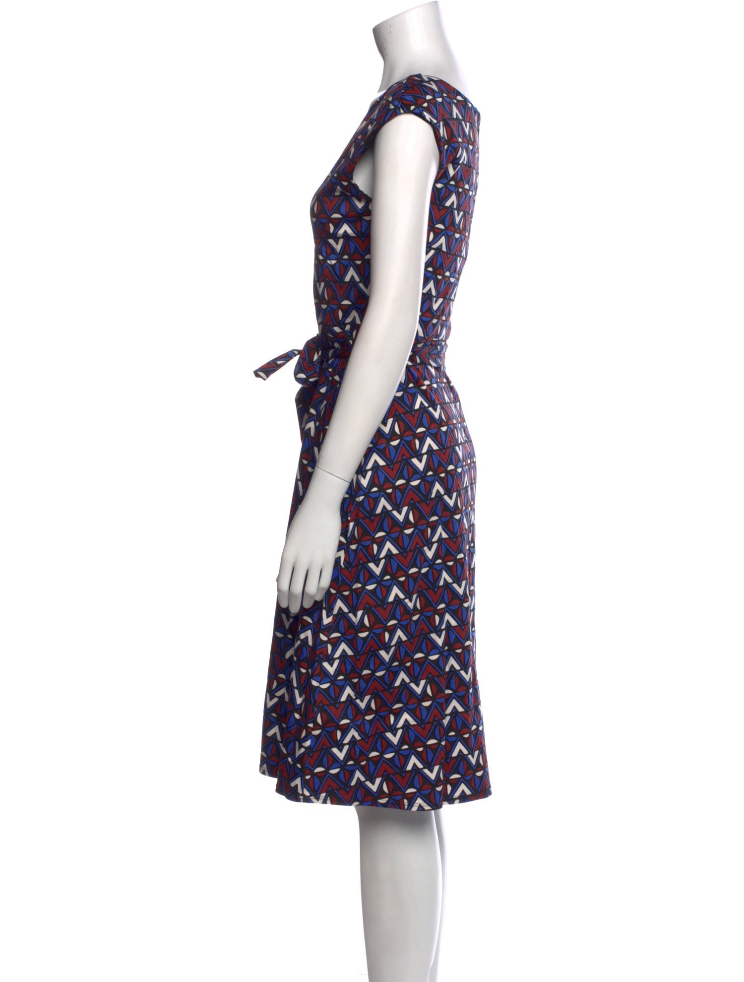Max Mara Weekend Printed Knee-Length Dress