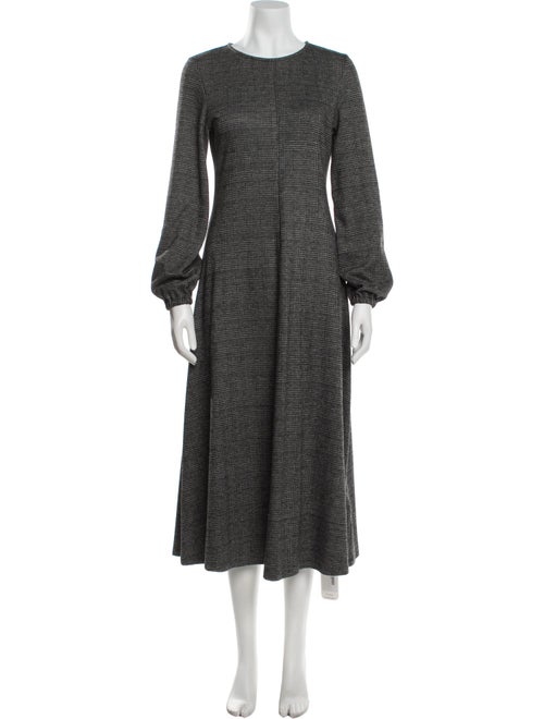Max Mara Weekend Crew Neck Long Dress