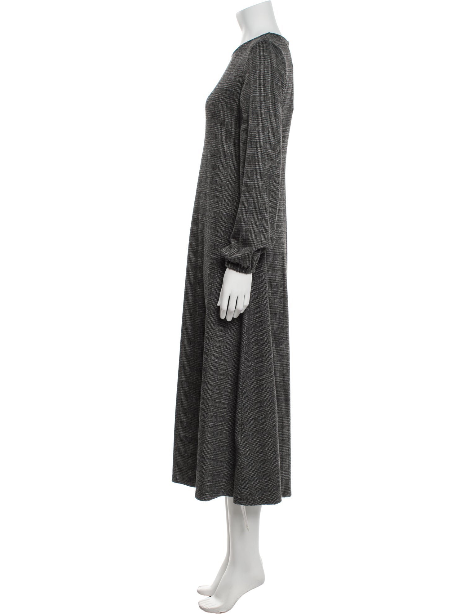 Max Mara Weekend Crew Neck Long Dress