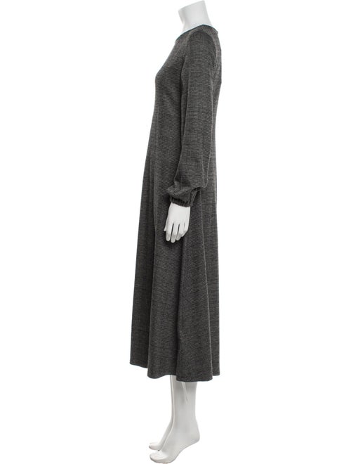 Max Mara Weekend Crew Neck Long Dress