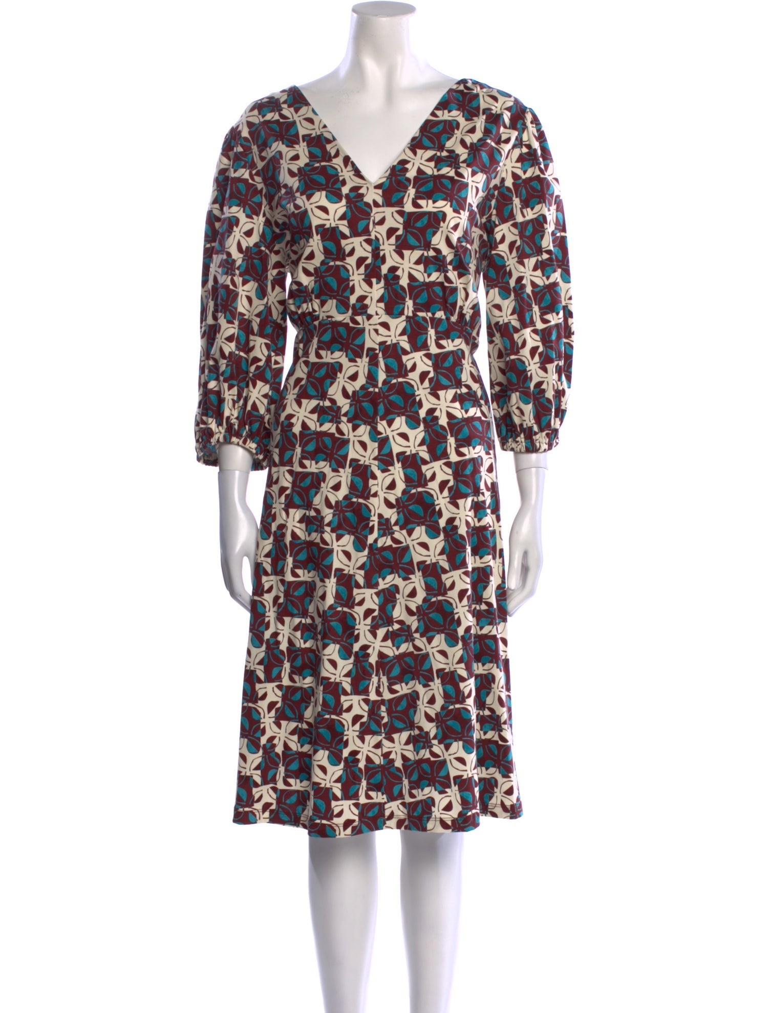 Max Mara Weekend Printed Midi Length Dress w/ Tags