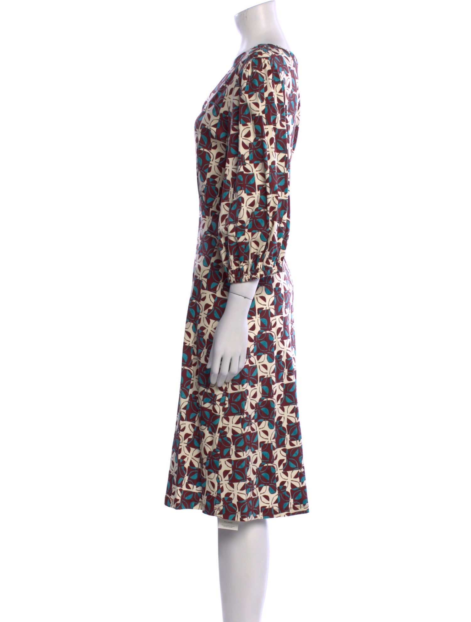 Max Mara Weekend Printed Midi Length Dress w/ Tags