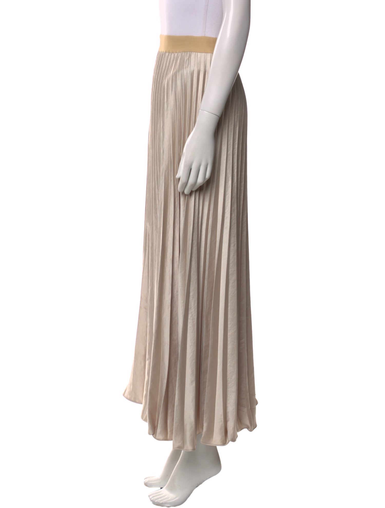 Max Mara Weekend Pleated Accents Midi Length Skirt w/ Tags