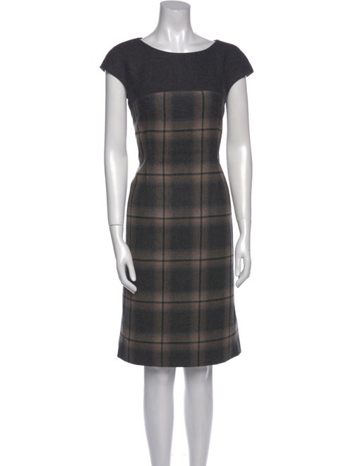 Max Mara Weekend Virgin Wool Knee-Length Dress
