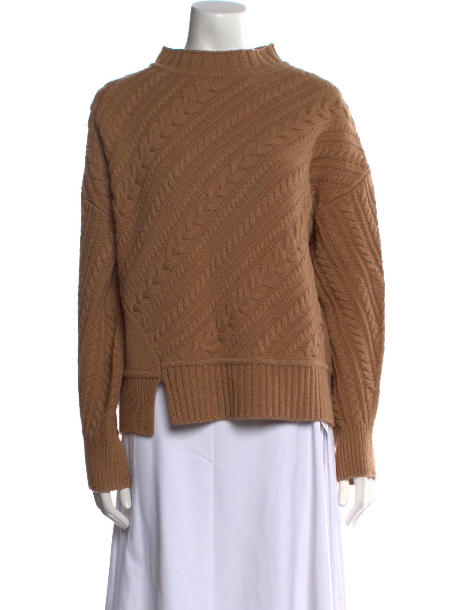 Max Mara Weekend Wool Mock Neck Sweater