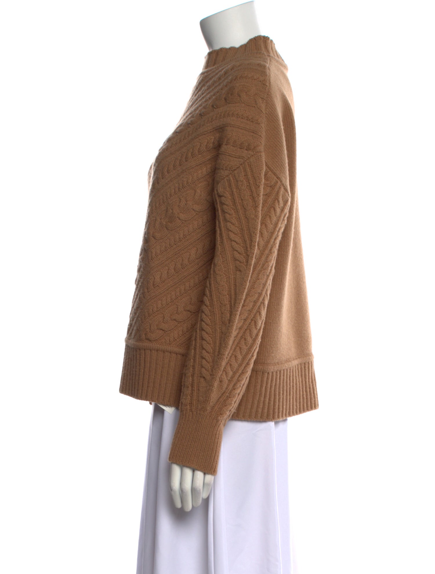 Max Mara Weekend Wool Mock Neck Sweater