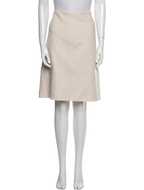 Max Mara Weekend Virgin Wool Knee-Length Skirt