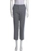 Max Mara Weekend Plaid Print Straight Leg Pants