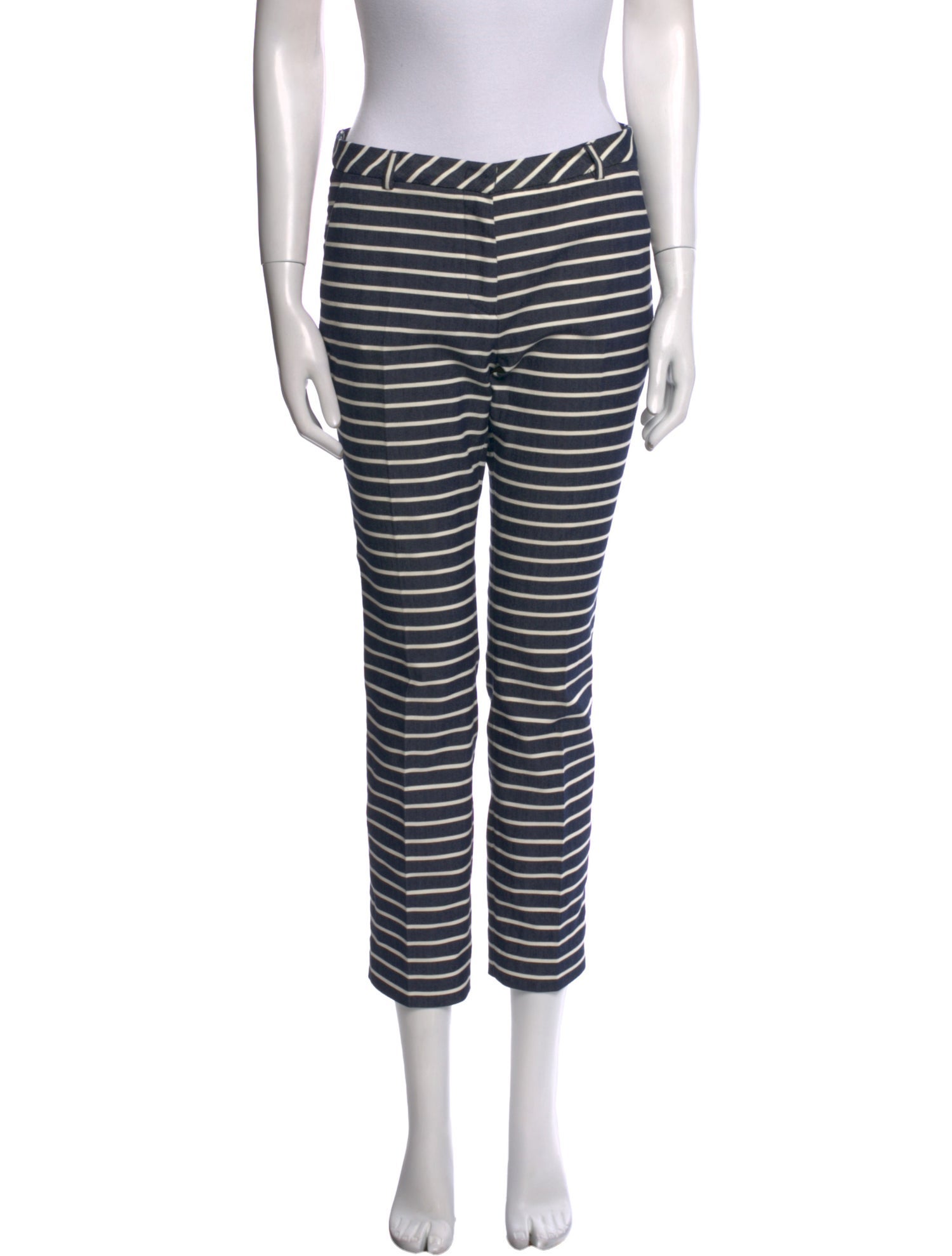 Max Mara Weekend Striped Straight Leg Pants