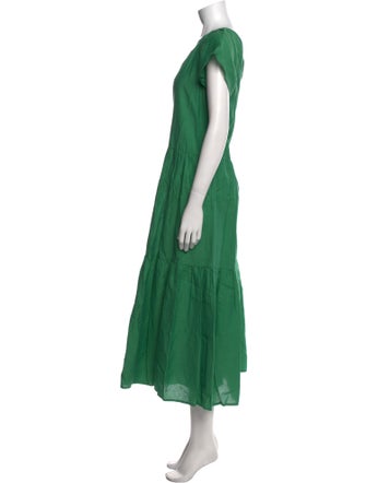 Max Mara Weekend Scoop Neck Long Dress