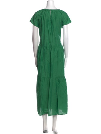 Max Mara Weekend Scoop Neck Long Dress