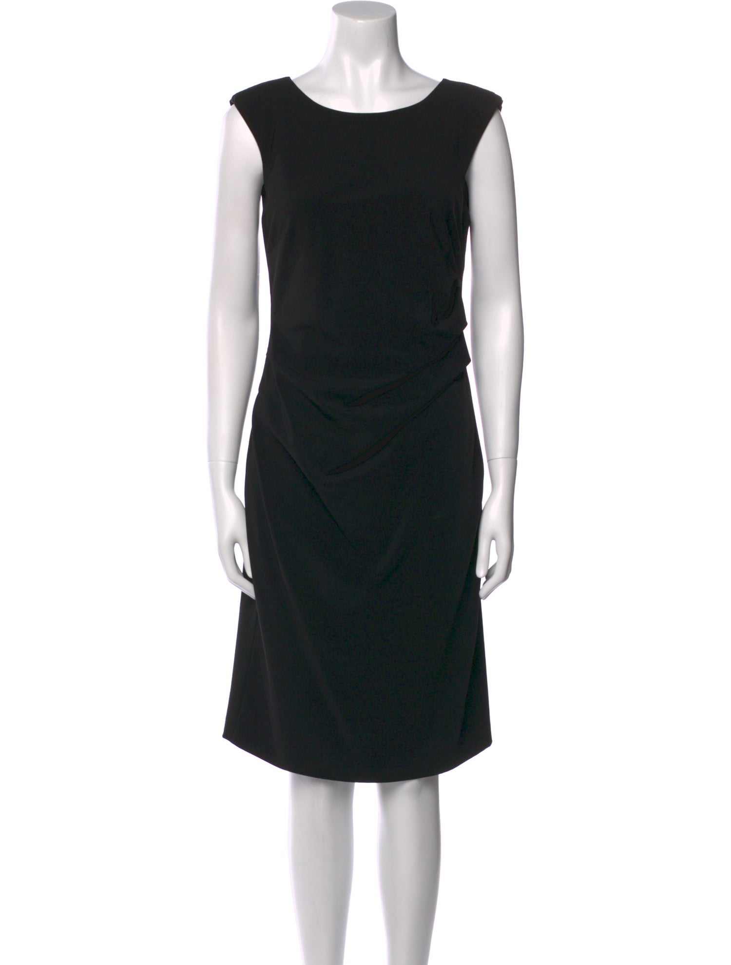 Max Mara Weekend Scoop Neck Knee-Length Dress