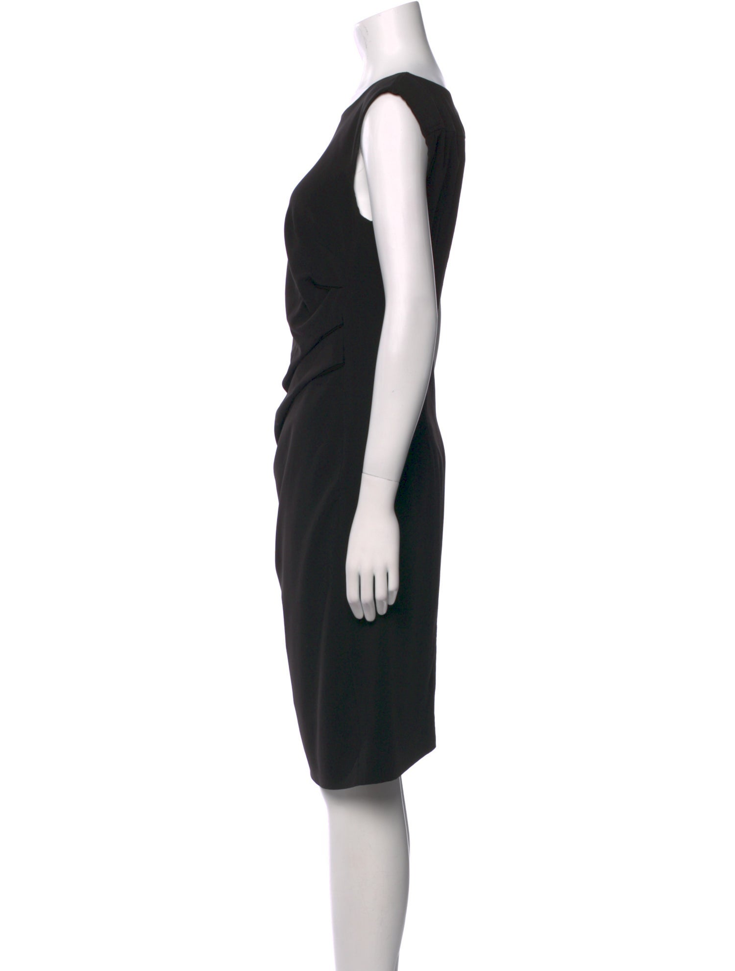 Max Mara Weekend Scoop Neck Knee-Length Dress