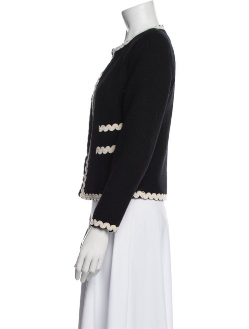 Max Mara Weekend Virgin Wool Printed Evening Jacket