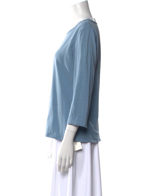 Max Mara Weekend Scoop Neck Three-Quarter Sleeve Top
