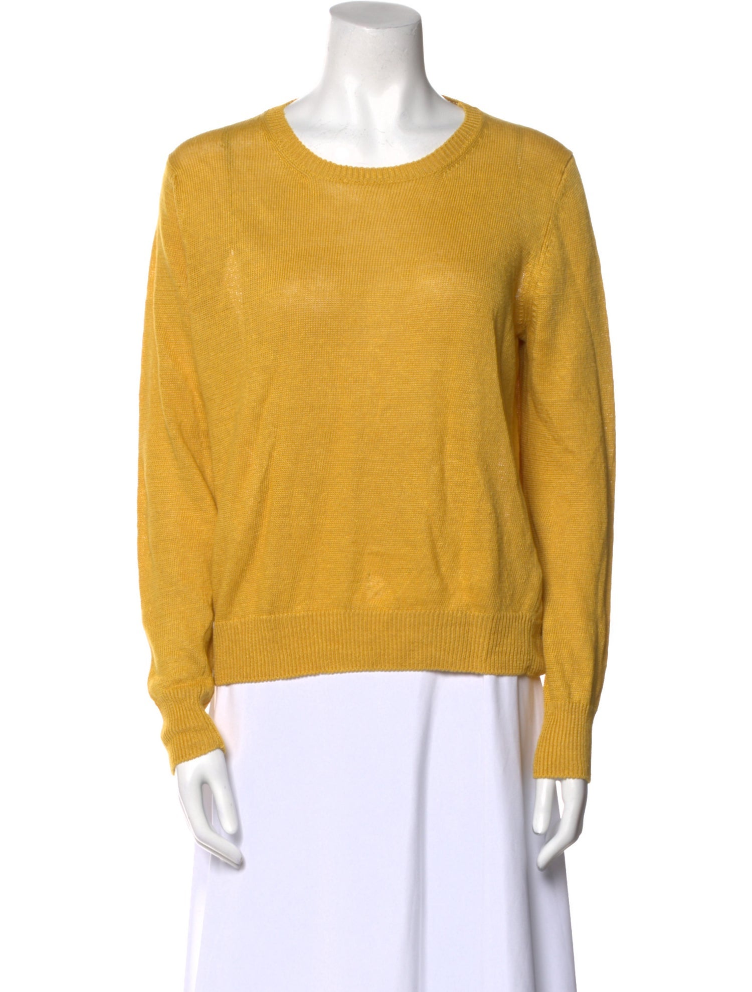 Max Mara Weekend Linen Crew Neck Sweater