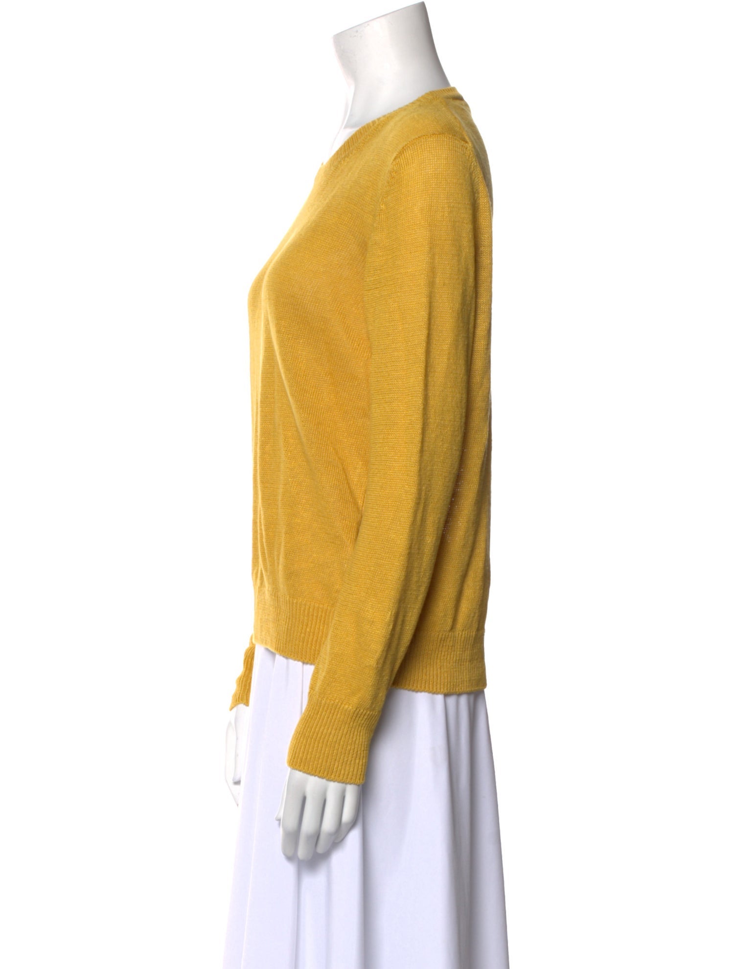 Max Mara Weekend Linen Crew Neck Sweater