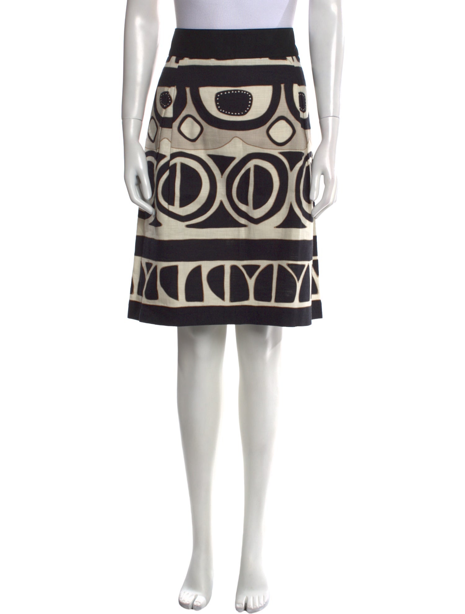 Max Mara Weekend Printed Knee-Length Skirt