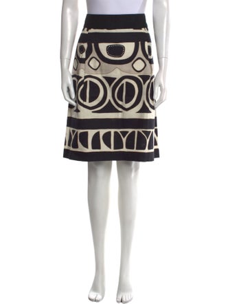 Max Mara Weekend Printed Knee-Length Skirt