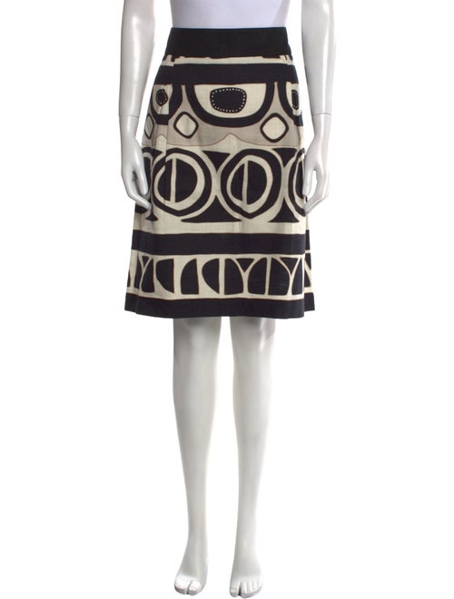 Max Mara Weekend Printed Knee-Length Skirt