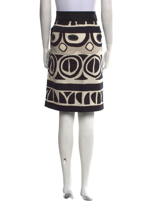 Max Mara Weekend Printed Knee-Length Skirt