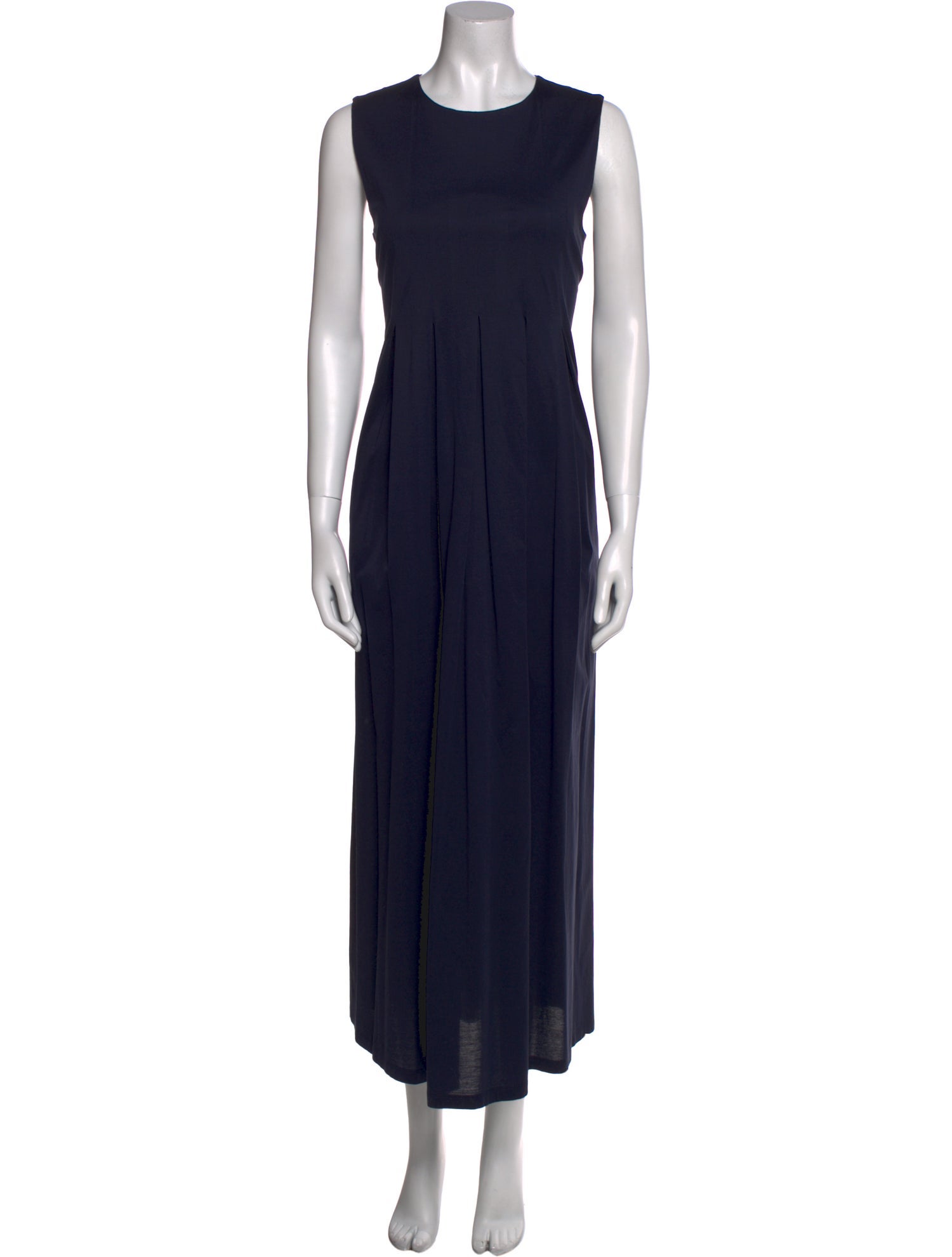 Max Mara Weekend Crew Neck Long Dress