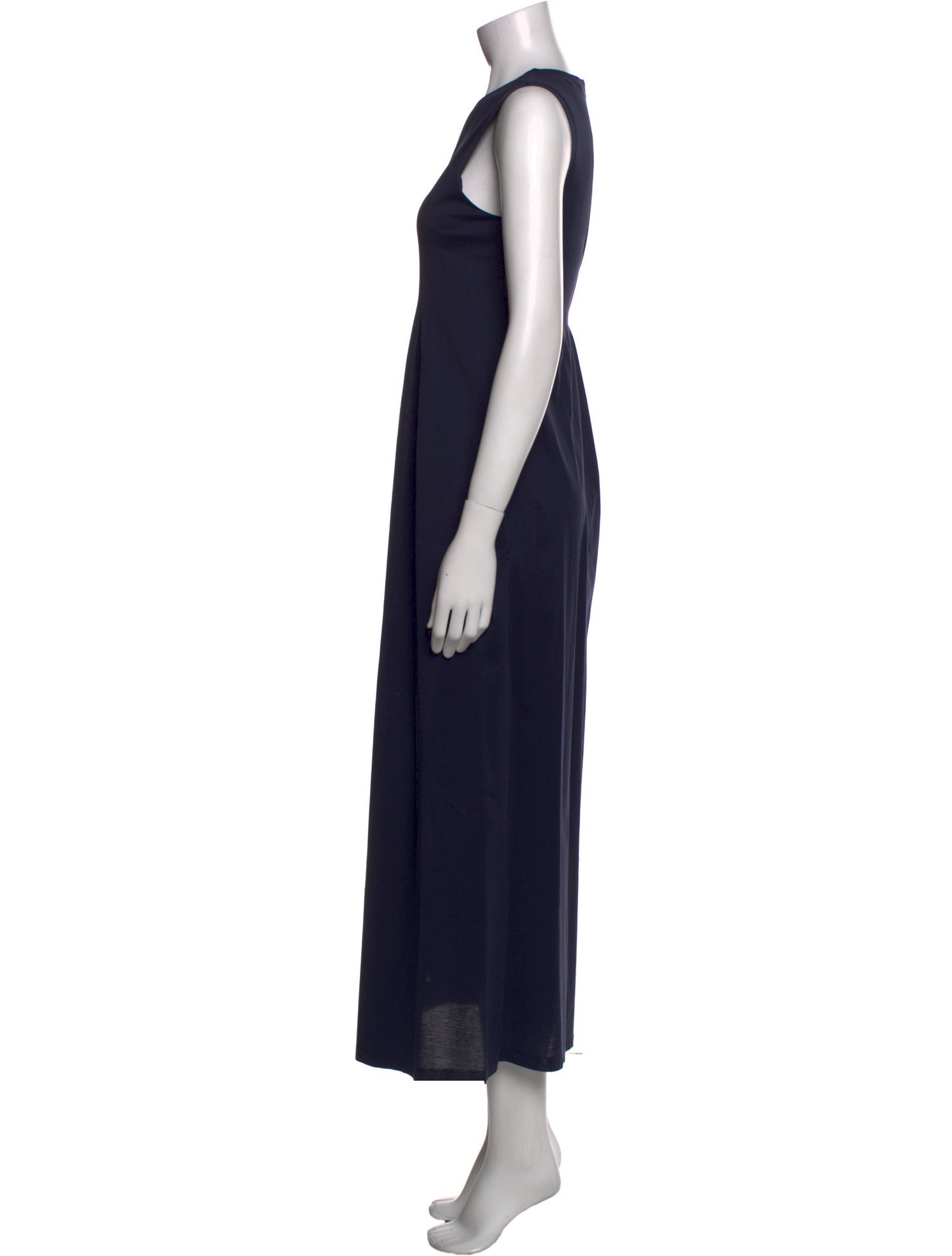 Max Mara Weekend Crew Neck Long Dress