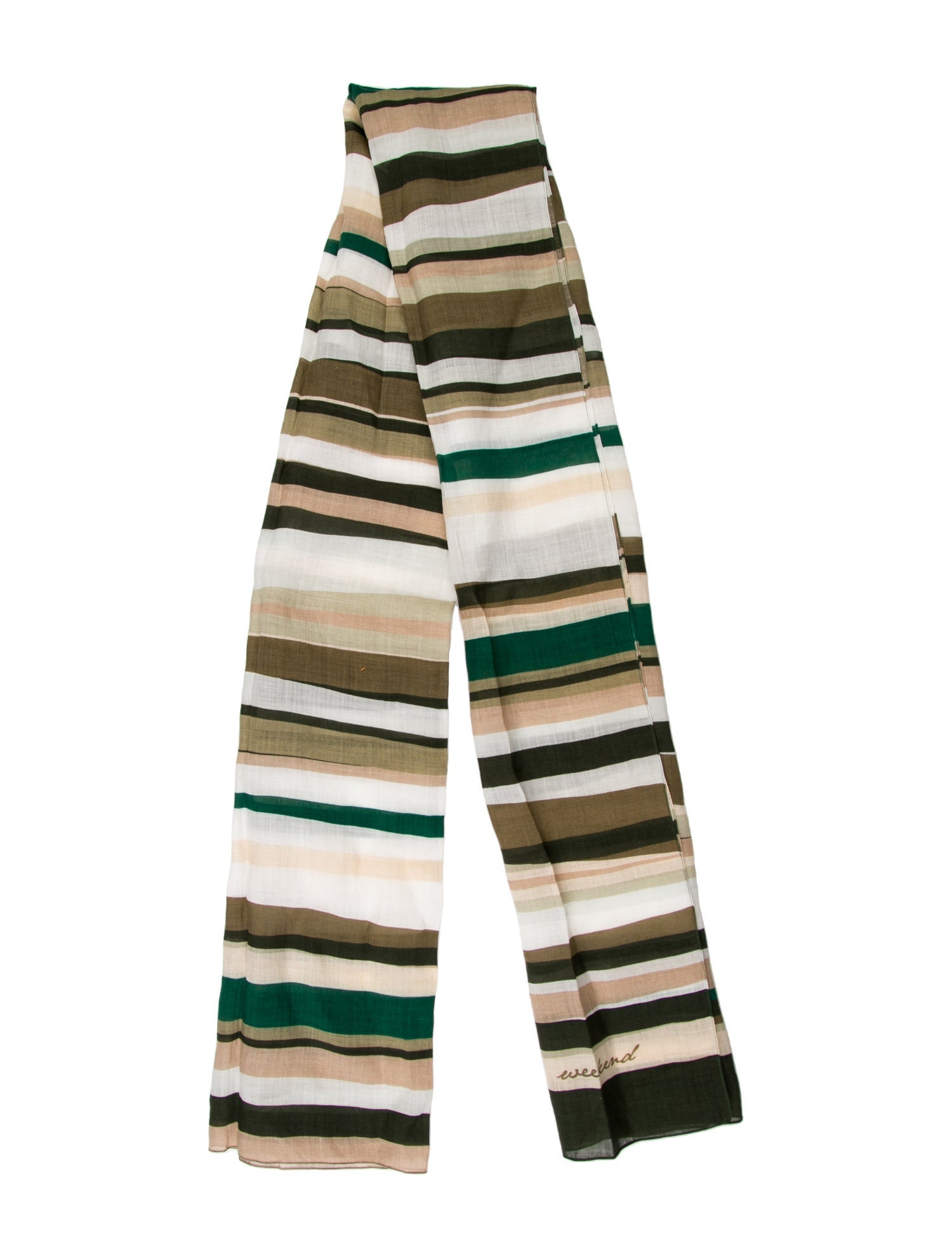 Max Mara Weekend Striped Scarf
