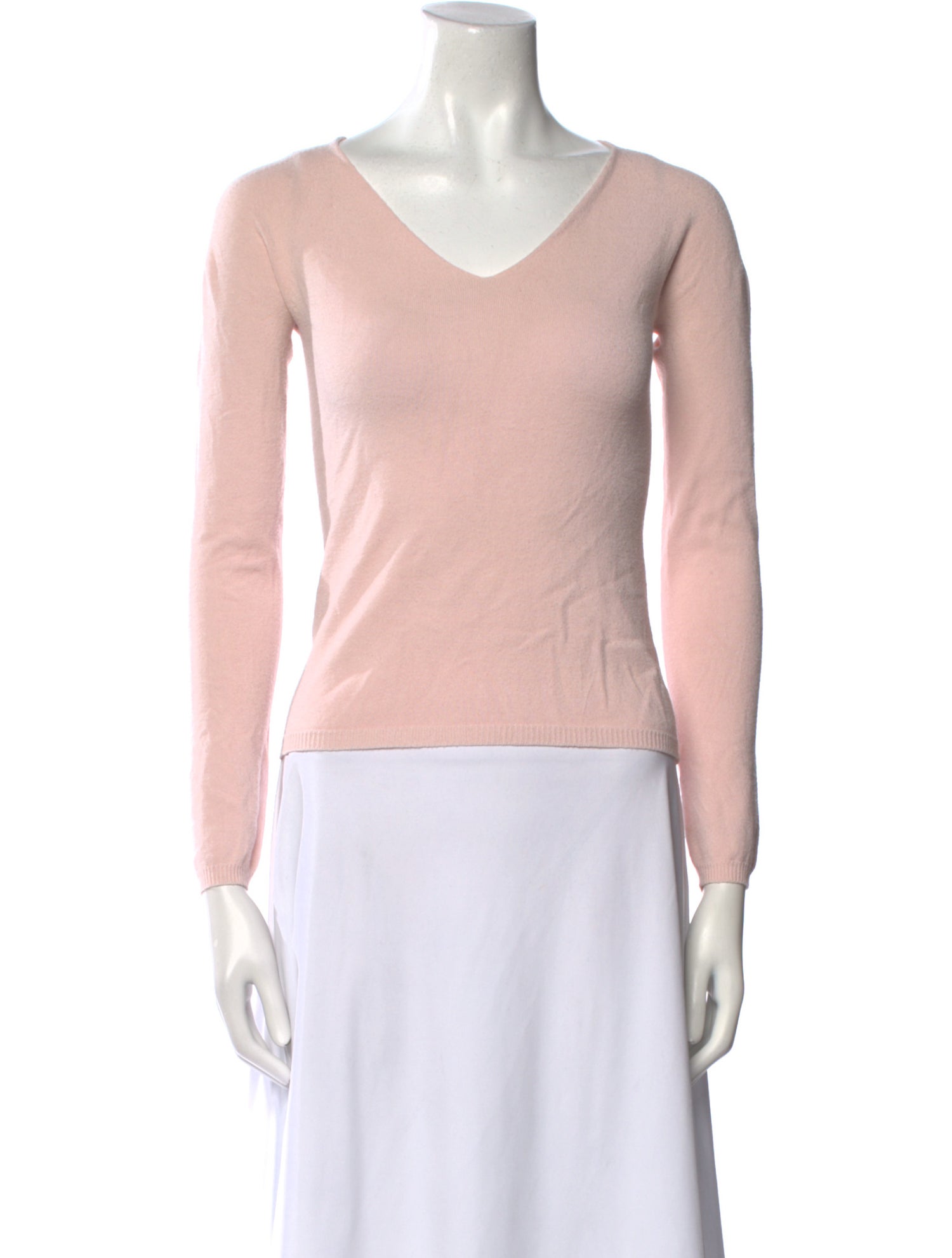 Max Mara Weekend Silk V-Neck Sweater