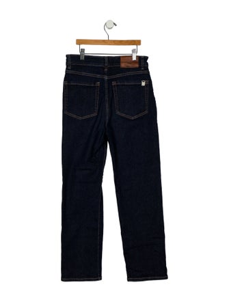 Max Mara Weekend High-Rise Straight Leg Jeans