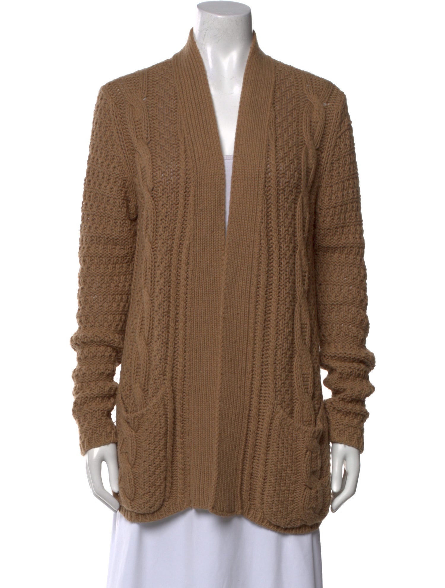 Max Mara Weekend Alpaca Open Front Sweater