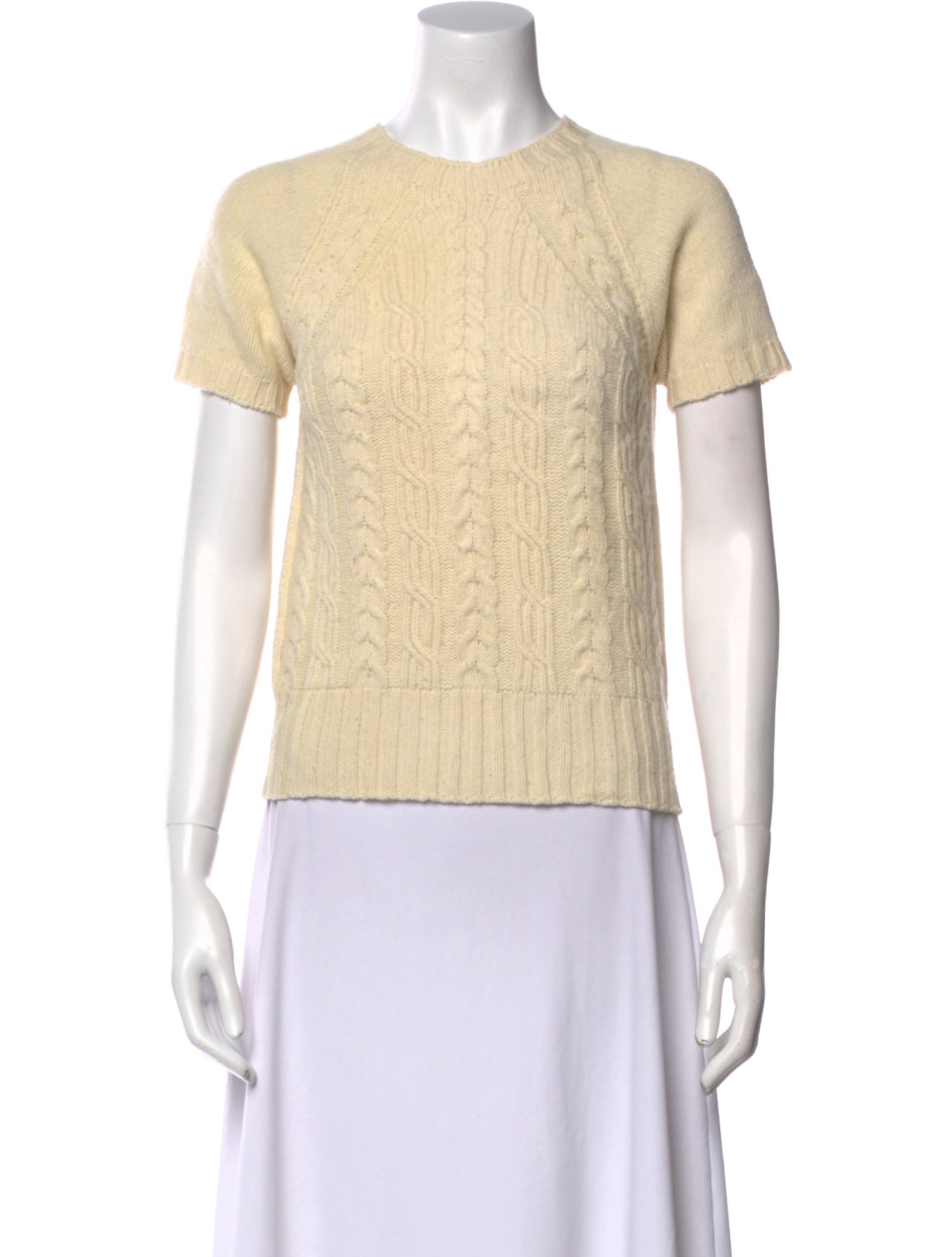 Max Mara Weekend Virgin Wool Crew Neck Sweater