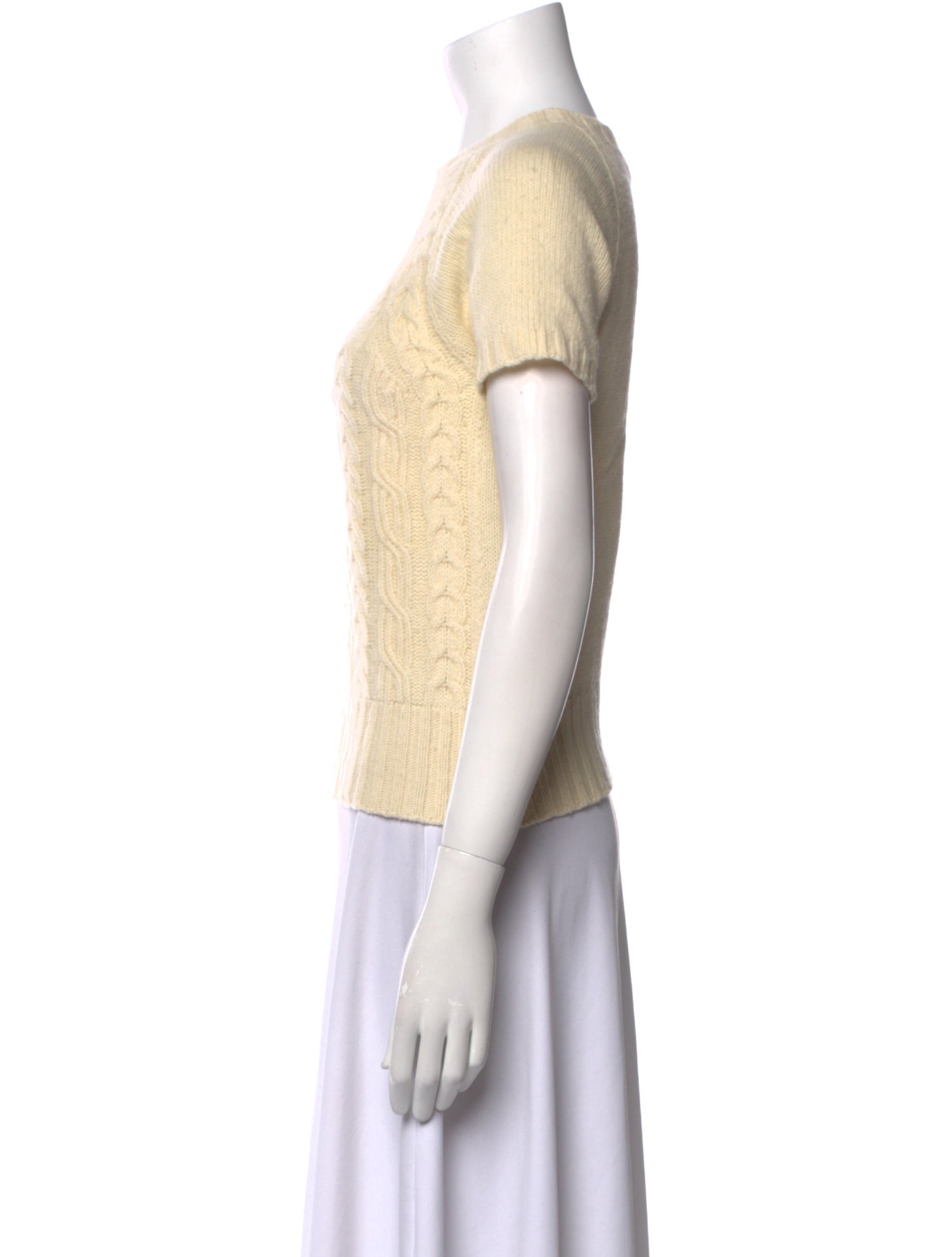 Max Mara Weekend Virgin Wool Crew Neck Sweater