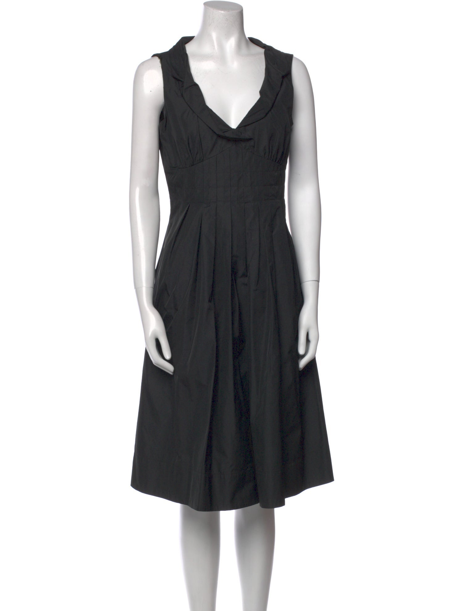 Max Mara Weekend Cowl Neck Knee-Length Dress