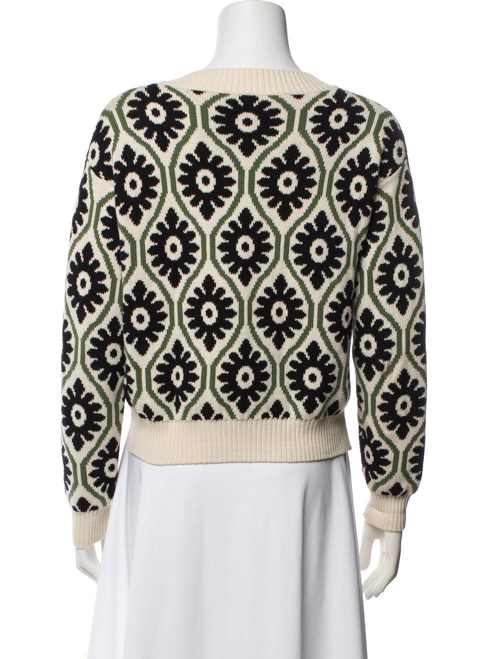 Max Mara Weekend Pullover Printed Long Sleeve wit… - image 3