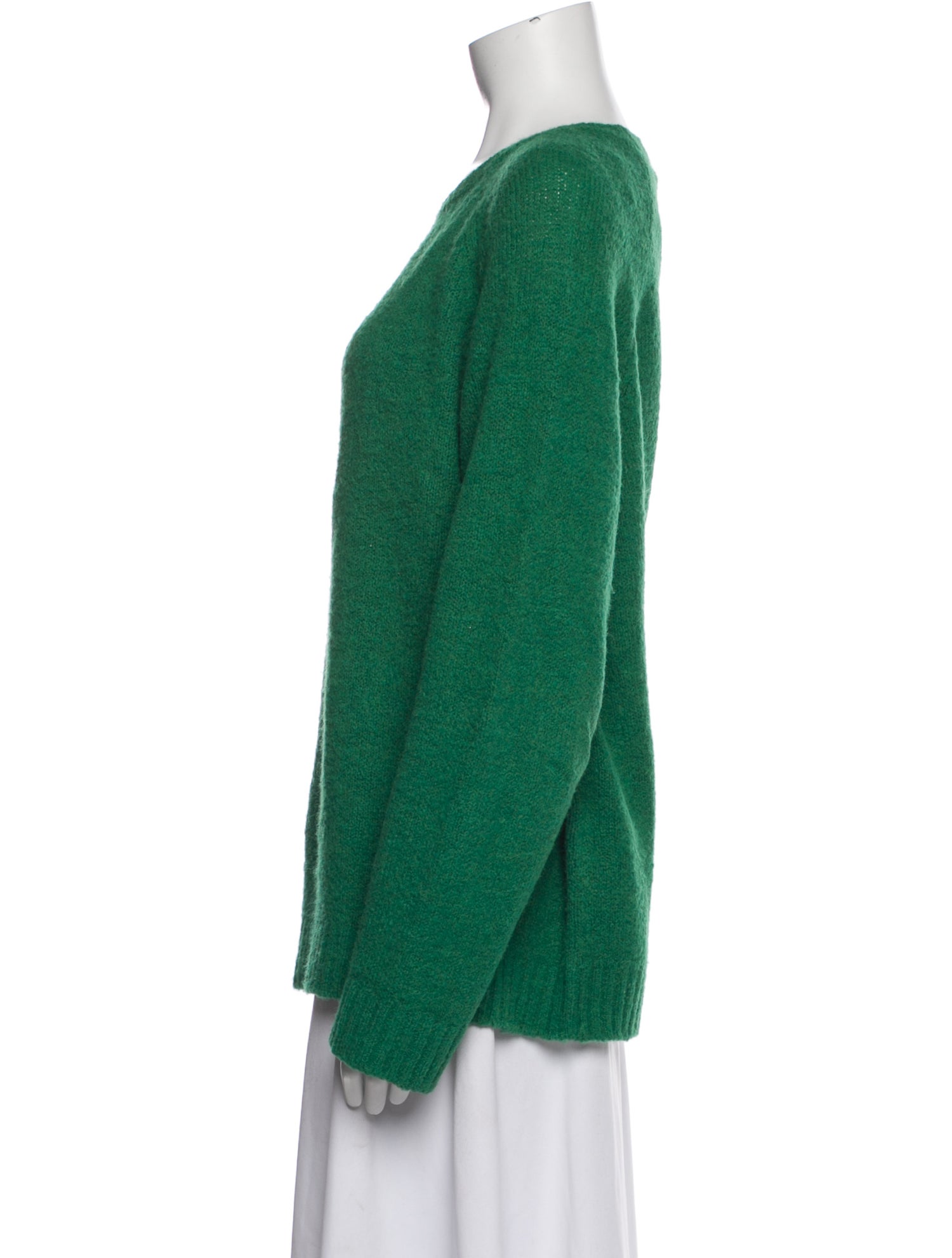 Max Mara Weekend Alpaca Scoop Neck Sweater