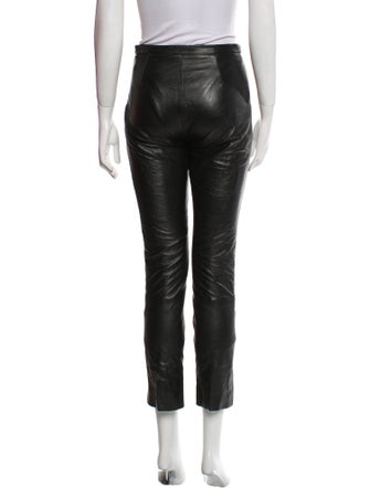 Maxima Leather Straight Leg Pants