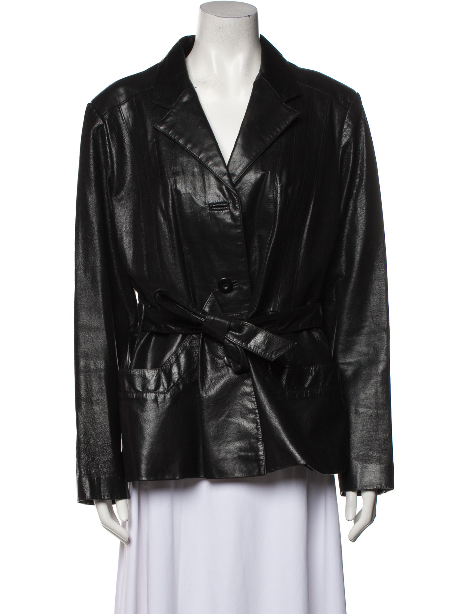 Maxima Leather Biker Jacket