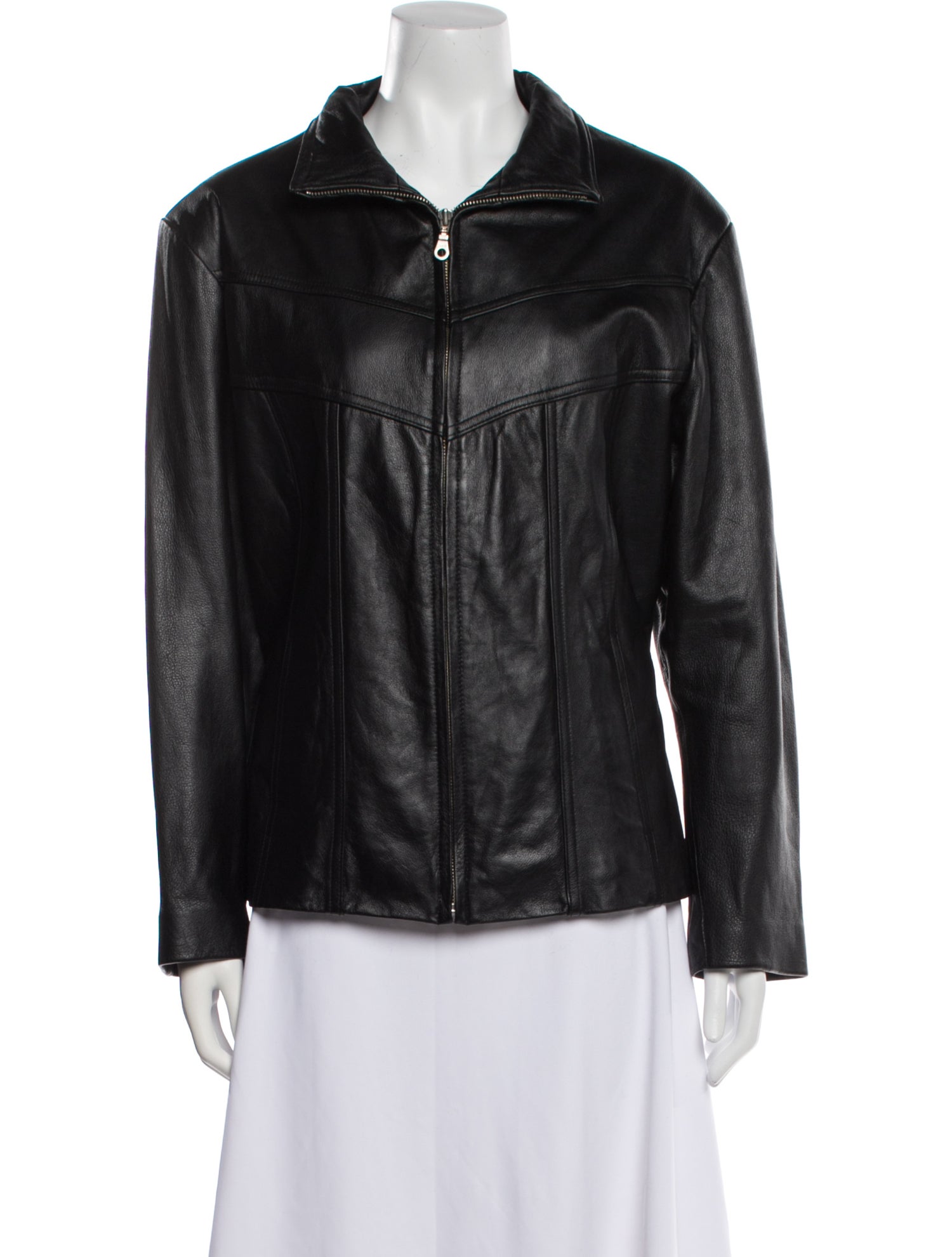 Maxima Leather Coat