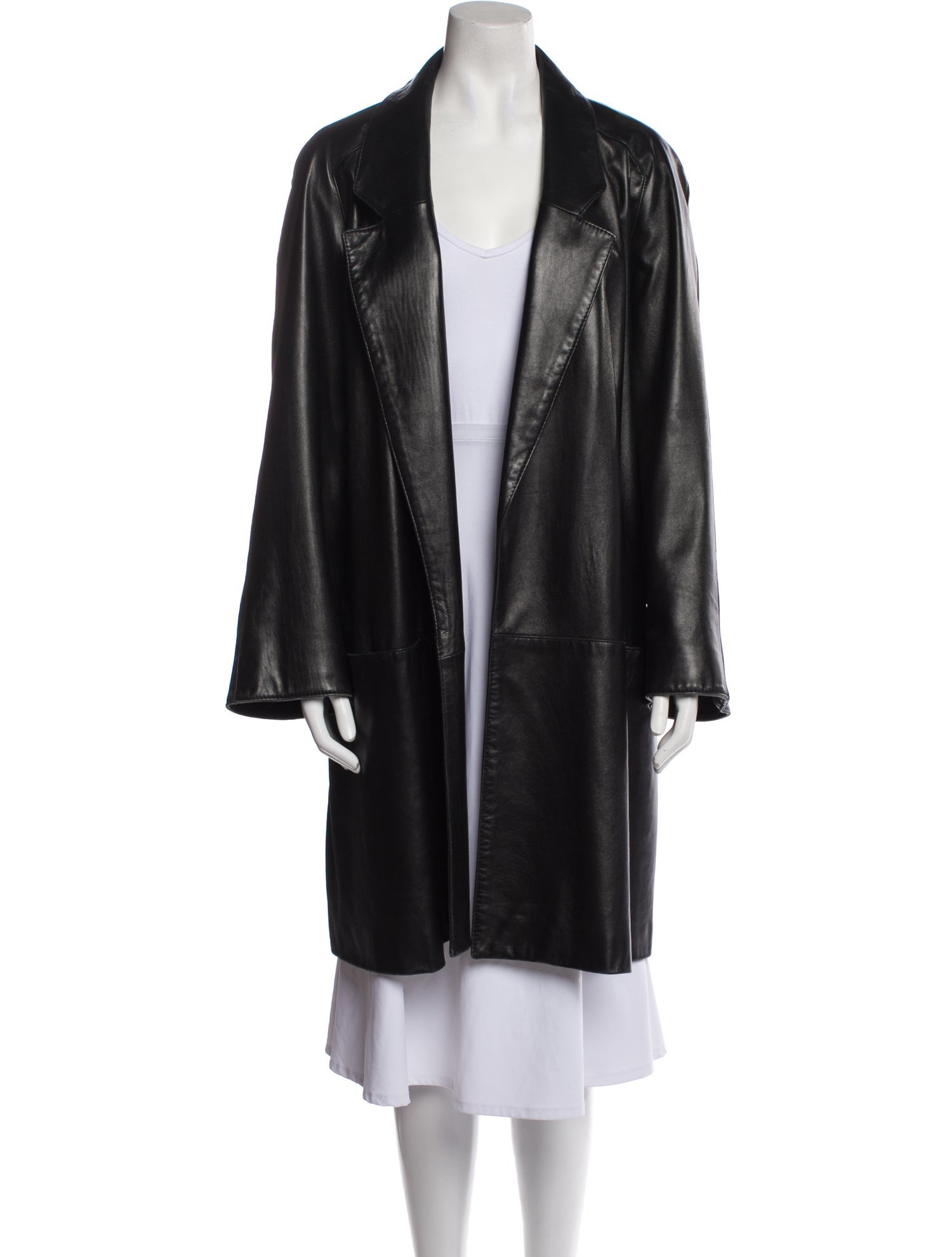 Maxima Leather Coat