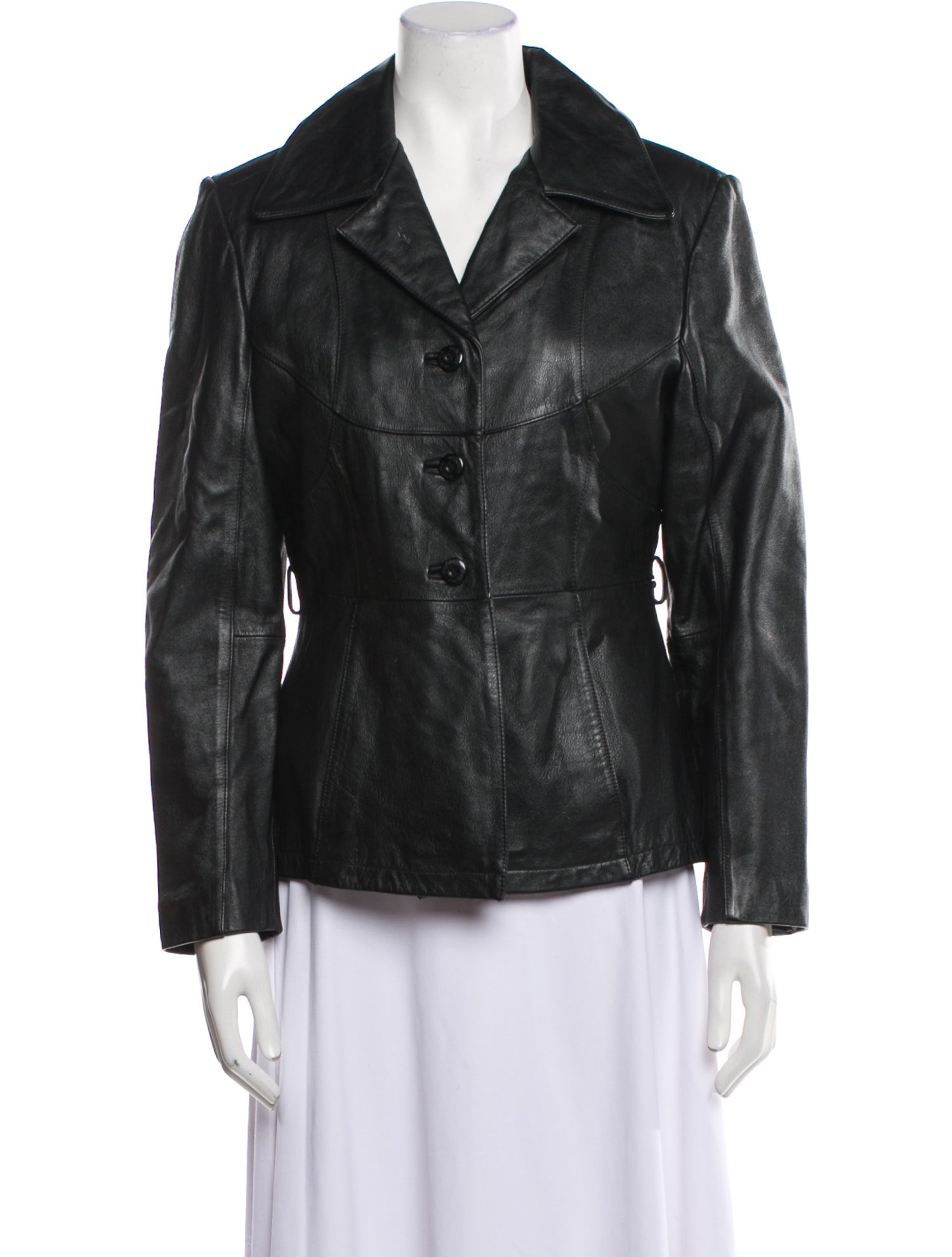 Maxima Leather Biker Jacket
