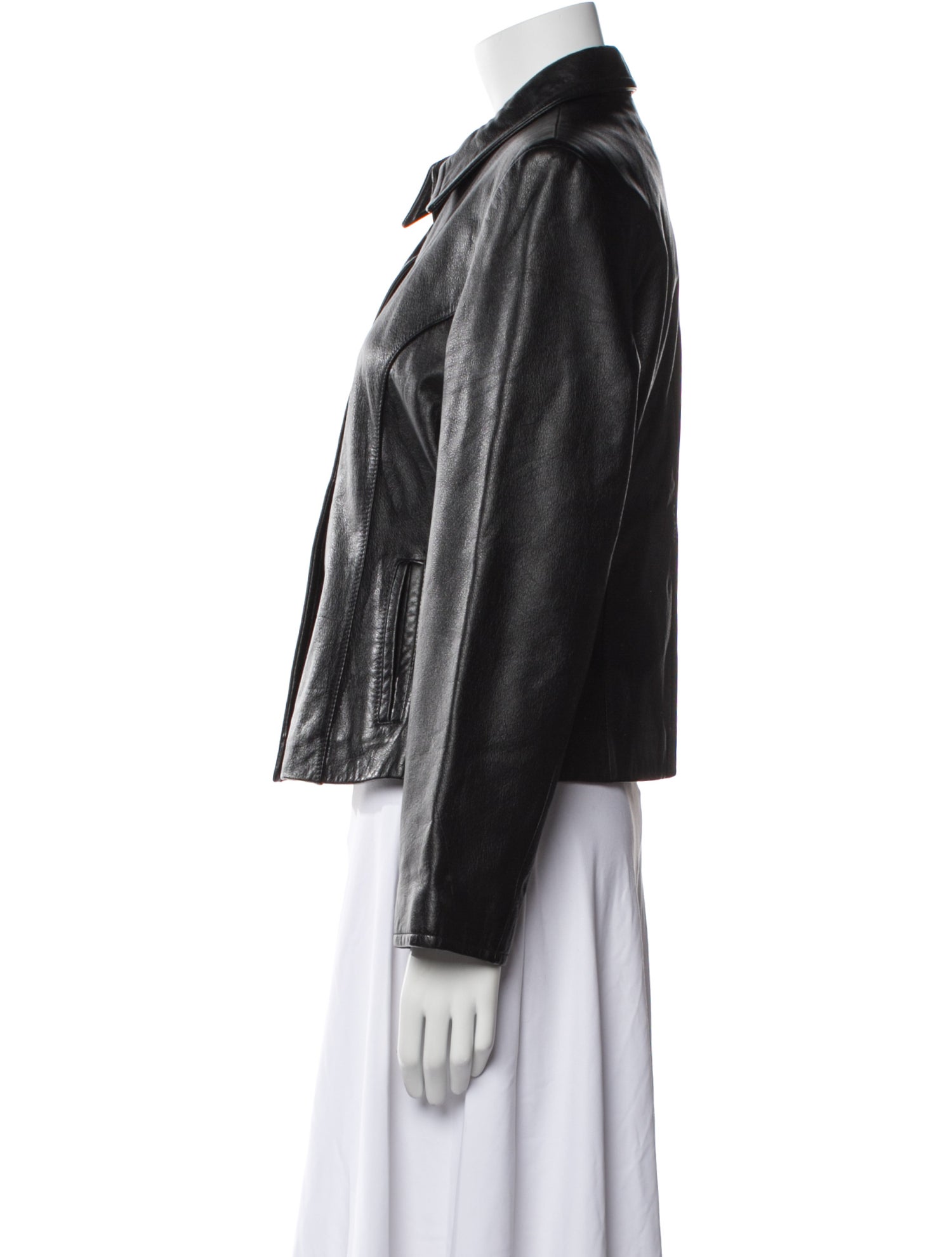 Maxima Leather Evening Jacket