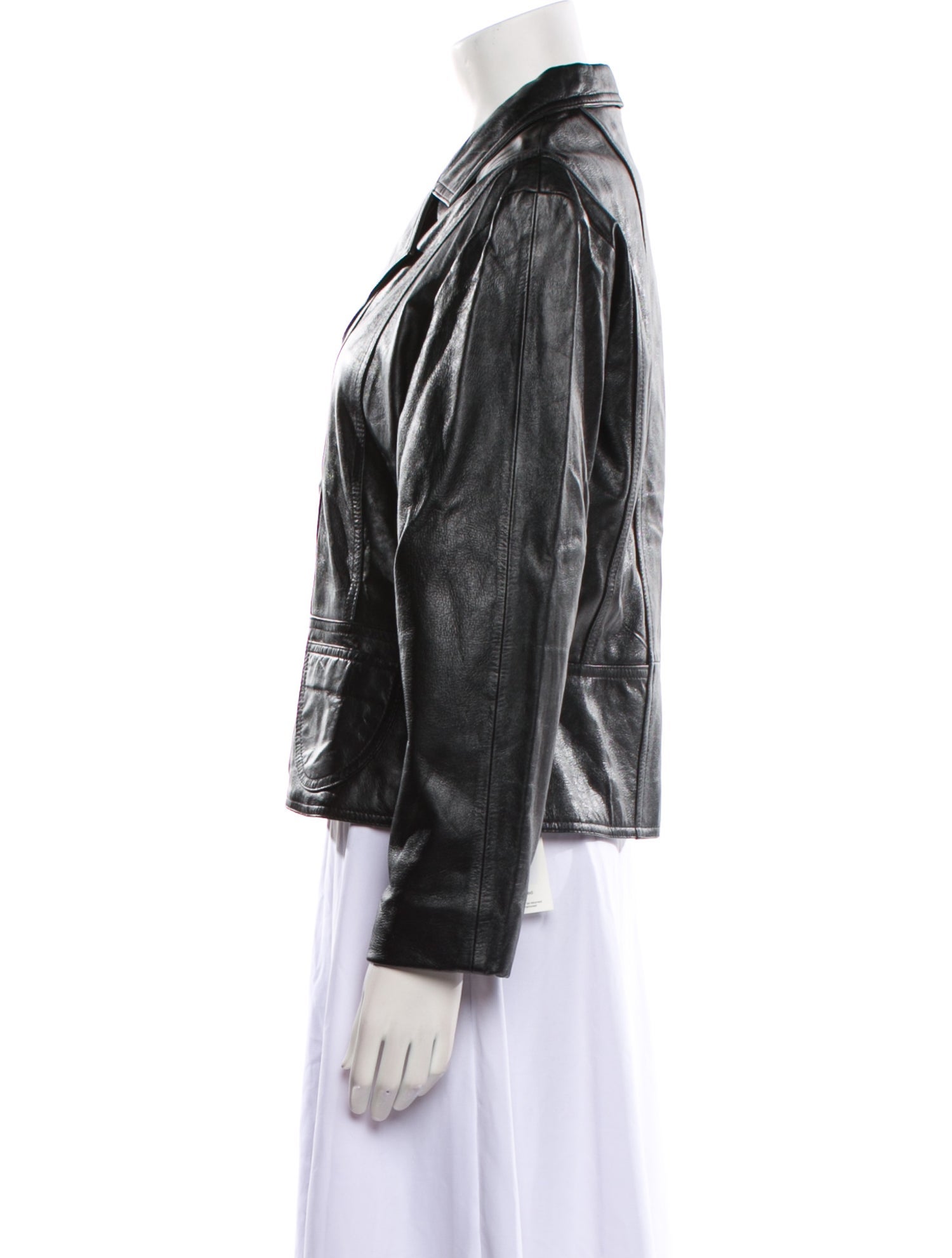 Maxima Leather Biker Jacket