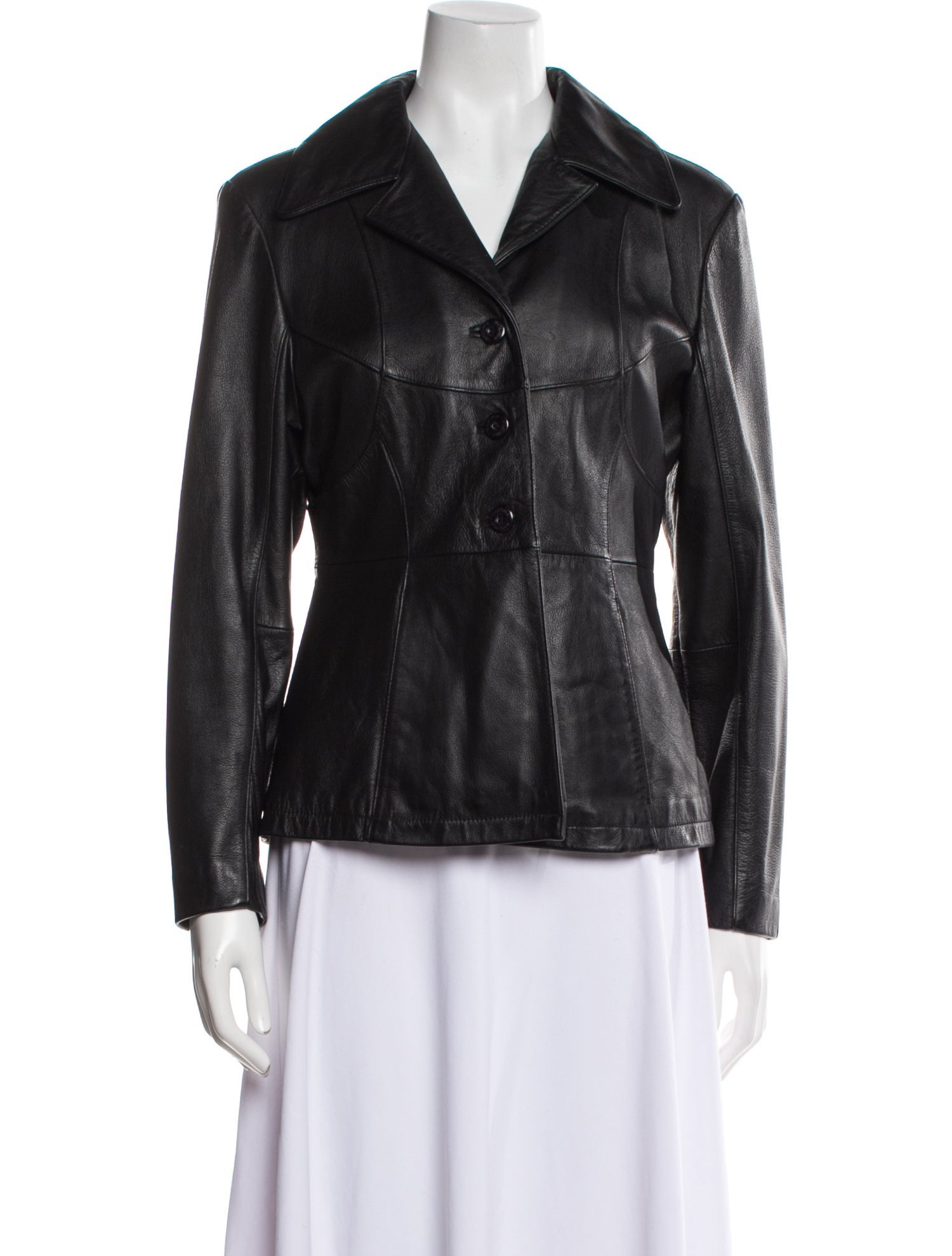 Maxima Leather Biker Jacket