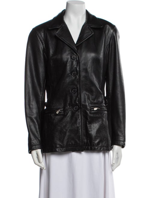 Maxima Leather Biker Jacket